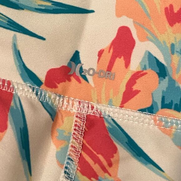 NWT Hurley V-SHAPED WAIST LEGGING HAWAIIAN GARDEN Sz. Medium - Picture 6 of 7